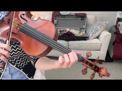 D Melodic Minor Scale Viola Tutorial