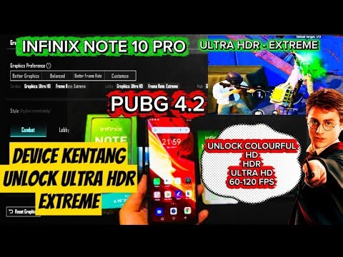 ULTRA HD EXTREME ON INFINIX NOTE 10 PRO ‼️LIGHTS UP BROTHER 🔥🔥PUBG 4.2 SUPPORTS GLOBAL & KOREA NO...
