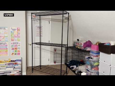 VIPEK R2 Plus Review: Adjustable Heavy-Duty Closet Rack That Actually Holds It All