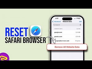 How to Reset Safari Browser on iPhone | Delete Safari Data on iPhone