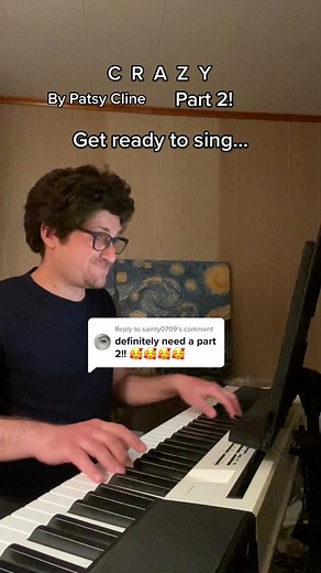 Piano Karaoke: Crazy by Patsy Cline (Part 2)