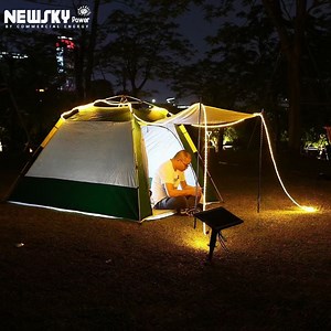 [Hot Item] Outdoor Tree Pool Solar Tube Hanging Lamp for Accessories Gate Home Ground House Pathway Garden Wedding Lawn Yard Walkway Light