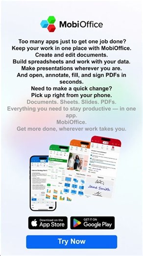 MobiOffice: Get Work Done Fast!