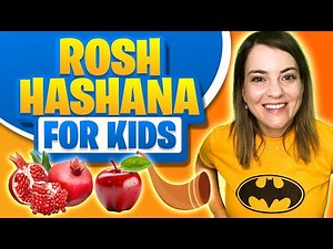 Rosh Hashanah for Kids | Jewish New Year Explained with Apple, Honey, Pomegranate & Shofar