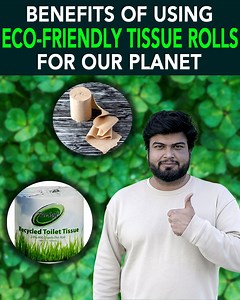 56K views · 3.2K reactions | Recycled toilet paper is made from 100% post-consumer waste, such as textbooks and office paper. Using recycled paper means fewer trees are cut down, leaving them in the ground to keep our air clean, provide homes for animals and protect soil from erosion. | Anuj Ramatri | Facebook