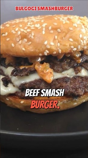 I Turned Bulgogi Into a Smash Burger… and It’s INSANE!