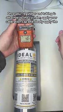 How to manually bump test a Tango TX1! #gasdetection #safety #isc #tango #bumptesting