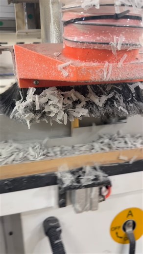 One of our routers carving this high-density tooling board into plug segments, locking in every radius and detail, exactly the way it was drawn in CAD. From here it’ll get assembled on top of a CNC cut plywood structure to start the process of building a plug. #nuwavecomposites #boatbuilding #composites #cnc #cncmachining #toolingboard #plug #moldmaking #marineindustry #manufacturing #madeinusa | NuWave Composites