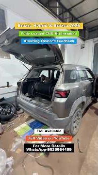 Brand New Brezza Cng Kit Installed