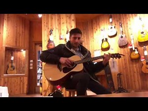 Yamaha FS800 acoustic guitar demo