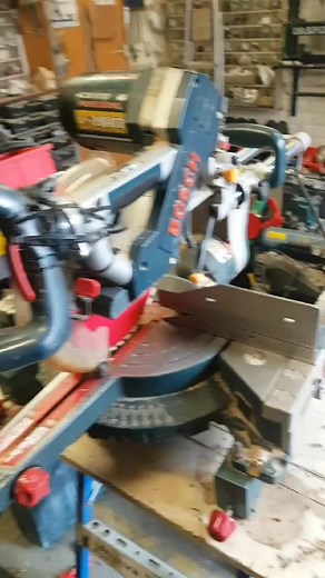 Changing Bosch GCM10SD Miter Saw Handle Guide