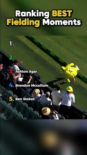 Ranking BEST Fielding Moments in Cricket 🧤💥 | Unbelievable Saves & Throws