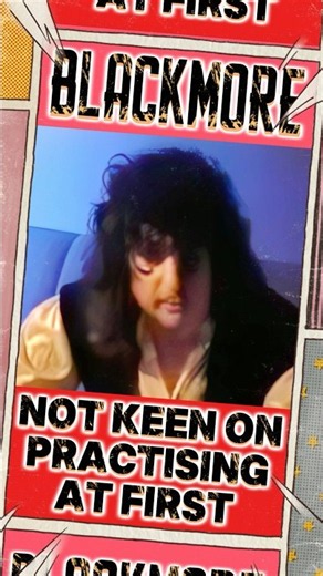 RITCHIE BLACKMORE reveals: I was a LAZY student! #deeppurpleshorts