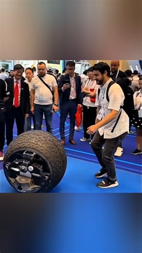 Krishna on Instagram: "📌 Description: China’s New Spherical Monowheel Surveillance Robot China has introduced a next-generation spherical monowheel surveillance robot—a compact, futuristic device designed to transform modern security systems. Built with a 360-degree rolling body, this robot glides smoothly across any terrain while keeping its camera stable and focused. Unlike traditional wheeled robots, the monowheel design allows it to rotate instantly, change directions rapidly, and enter tig