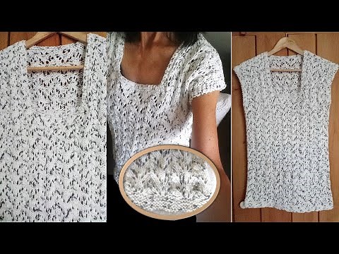 Tricot-Apprendre à créer son propre modèle (patron)-Tunique-Top-Haut.