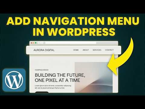 How to Add Navigation Menu In WordPress (Step-by-Step)