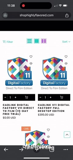 Cadlink Discounts Back Available Limited Time Only #dtfprinting #customtshirt #tshirtprinting #cadlink #tshirt