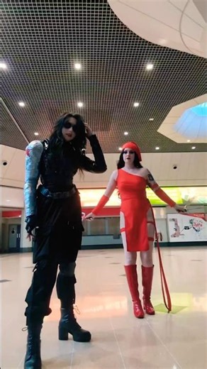 the most serious people ever actually #cosplay #comicon #marvel #buckybarnes #wintersoldier