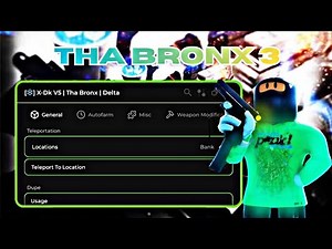 🔫 [OP] Tha Bronx 3 | Auto Farm | Roblox Script | No Key | 2025