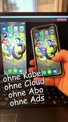 iPhone auf Windows-PC spiegeln – ohne Kabel & ohne Cloud