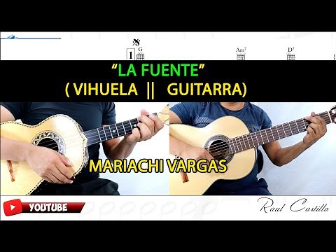 LA FUENTE || VIHUELA || GUITARRA || MARIACHI VARGAS