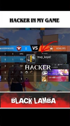 HACKER IN MY GAME #freefire #hightlight #funnyvideos
