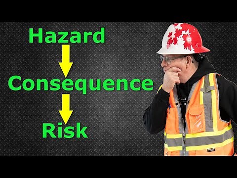 Hazard, risk and consequence defined explaining the difference
