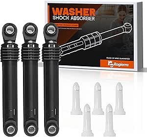 𝟐𝟎𝟐𝟒 𝐔𝐩𝐠𝐫𝐚𝐝𝐞𝐝 ACV72909503 ACV72909501 Washer Shock Absorber Kit Compatible with LG Kenmore Replace AP5974356 PS11707466 Fits WM3250HVA WM3570HWA WM3670HVA 3-PCS-10 Year Warranty