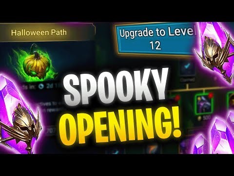 F2P HALLOWEEN PATH! Void Shard Pulls And Artifact Upgrades Pt.17 | Raid Shadow Legends
