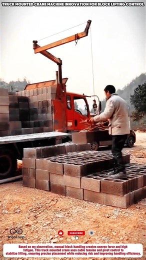 Truck Mounted Crane Machine innovation for Block Lifting Control