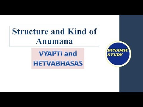 Structure and Kind of Anumana, Vyapti (Invariable Relation) Hetvabhasas (Fallacies of Inference)