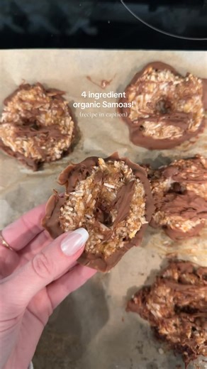 Delicious 4-Ingredient Organic Samoas Cookies Recipe