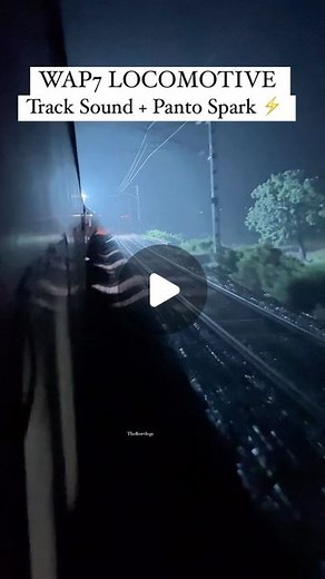The Flow Vlogs on Instagram: "Wap7 Continues Panto Sparking ⚡️🔥🔥 #wap7 #electriclocomotive #diesellocomotive #wap4 #wap5 #wdg3a #wdm3a #emdlocomotive #railsupremacy #theflowvlogs"