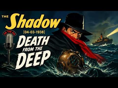 The Shadow (04-03-1938) – Death from the Deep | Classic Old Time Radio Mystery