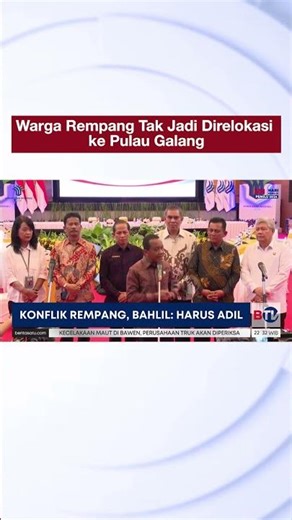 Warga Rempang Tak Jadi Direlokasi ke Pulau Galang