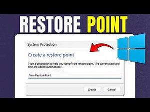 How to Create a Restore Point in Windows 11 & 10