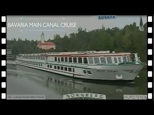 BAVARIA waterways cruise, canal linking Rhine to Danube 2005