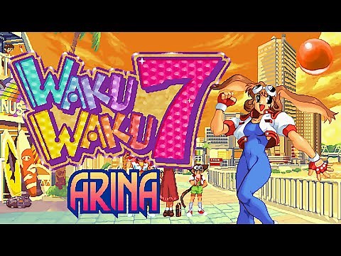 Waku Waku 7 - Arina Makihara (Neo Geo MVS) わくわく7牧原 アリーナ