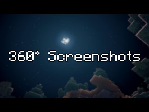 360° and VR Screenshots in Minecraft using the ReplayMod [Tutorial]