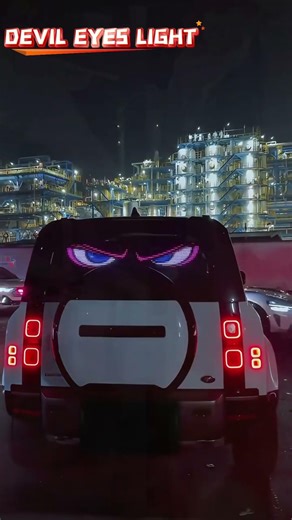 Full Color Flexible LED Screen Devil Eyes Light for Car & Truck