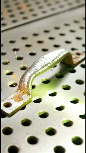 Rusty Drawer Handle Laser Revival 🔥🔧