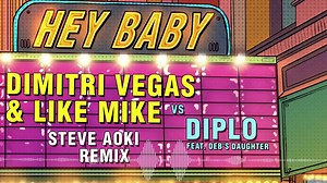 Download Steve Aoki's remix of Dimitri Vegas and Like Mike and Diplo's "Hey Baby" FREE for 24 hours! Get it here: heybabyaokirmx.dimitrivegasandlikemike.com | Thrive Music