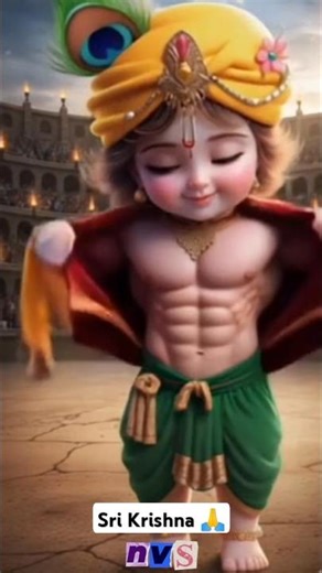 ⚡ Shri Krishna Reveals His Supreme Power Form! 💪 #shorts #ytshorts #nanditaviralshorts