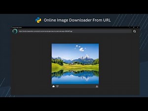 Image Searcher and Downloader With Python | Demo Video | CustomTkinter