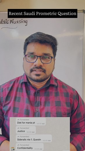 1.2K views · 11 reactions | Recent Saudi Prometric Question | Nursingflix Lectures | Facebook
