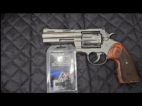 Colt Anaconda Wilson Combat rear Sight install