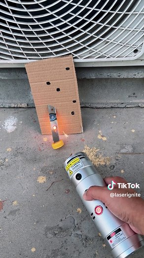 100-Watt Silver Laser Igniter DIY Project