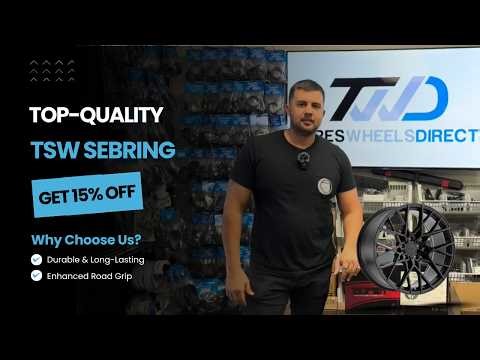 TSW Sebring 20x8.5 Matte Black Wheels | Tires and Wheels Direct