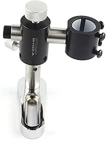 Stainless Steel 2-axis Adjustable Holder/Clamp/Mount for Laser Diode Module or Torch Precise Mechanic Parts Suitable for Optical Platform (25mm Holder)