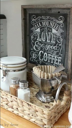 Transform Your Kitchen with These Coffee Bar Ideas!
